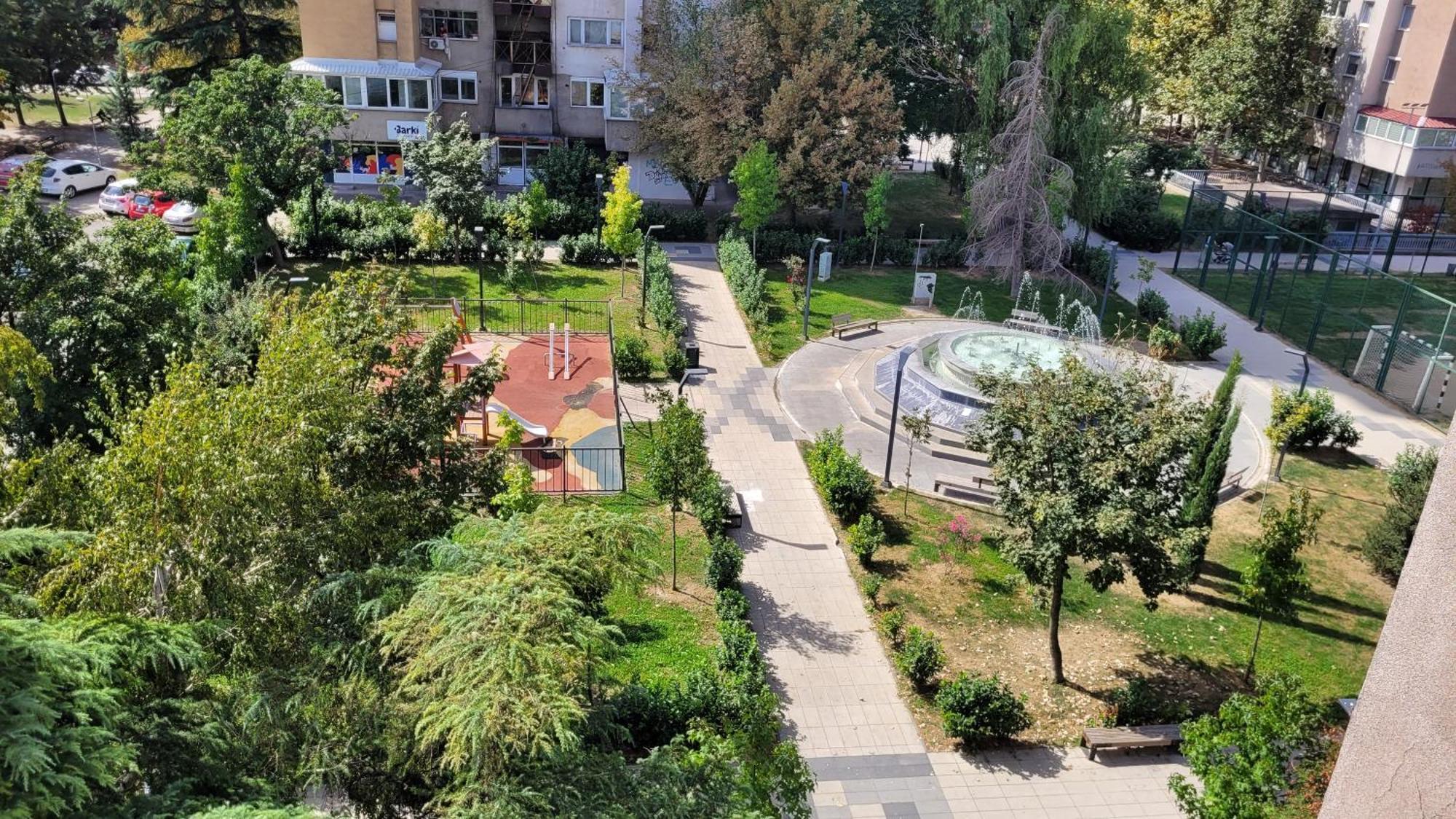 Soleil Central Apartments Skopie Exterior foto