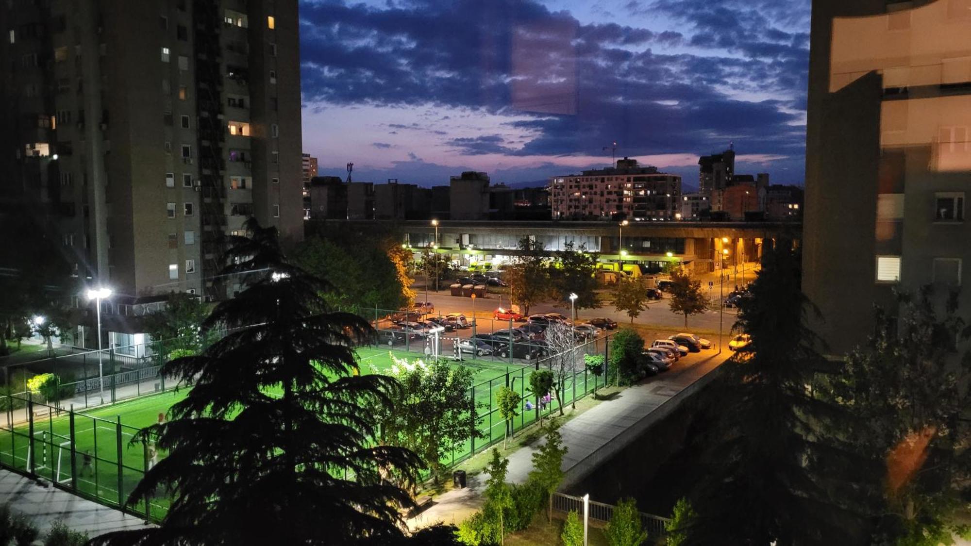 Soleil Central Apartments Skopie Exterior foto